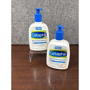 2~Cetaphil Daily Facial Cleanser, Normal to Oily Skin, 16 Fl Oz